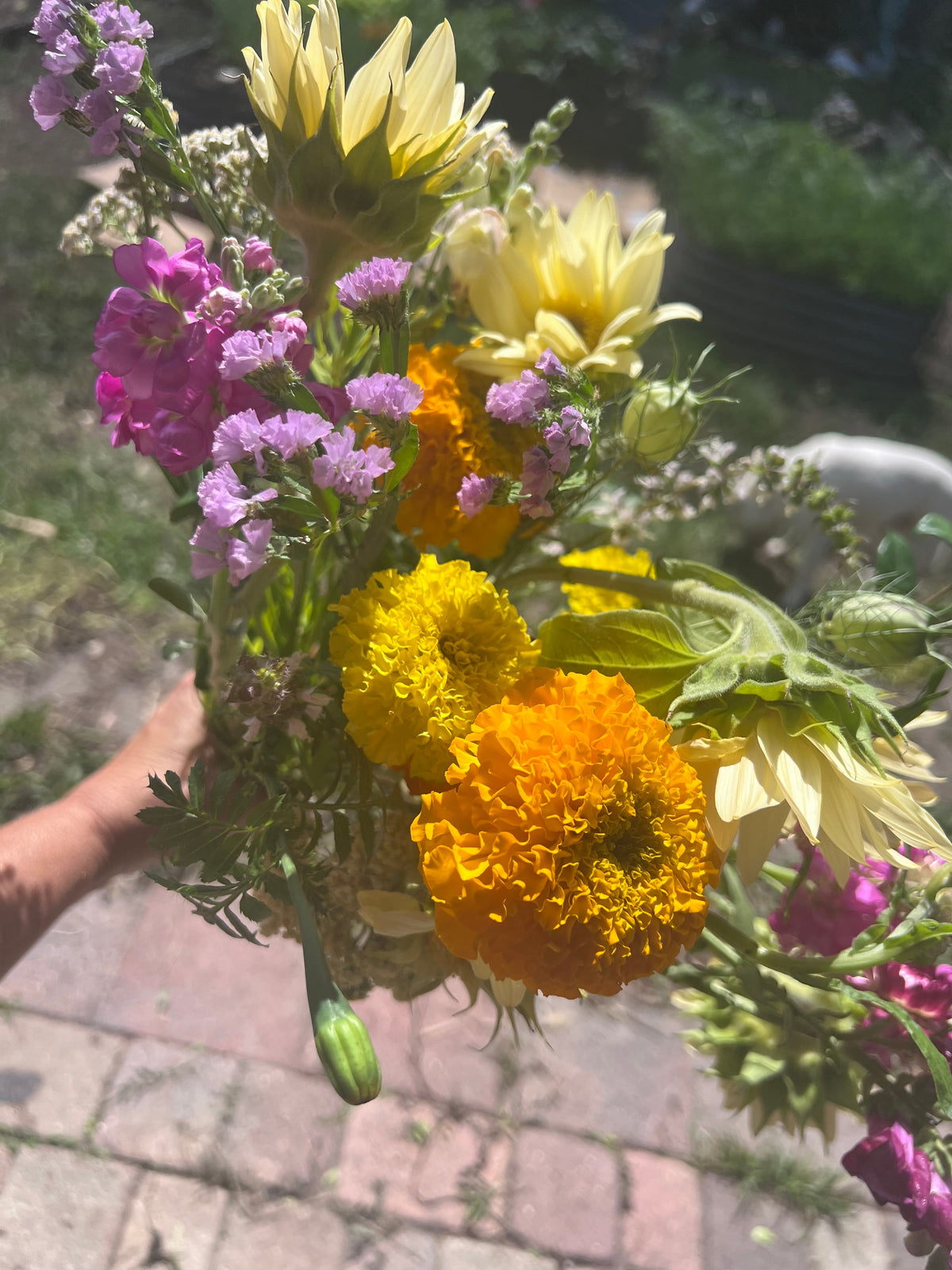 Seasonal Cut Flower Bouquet - Large